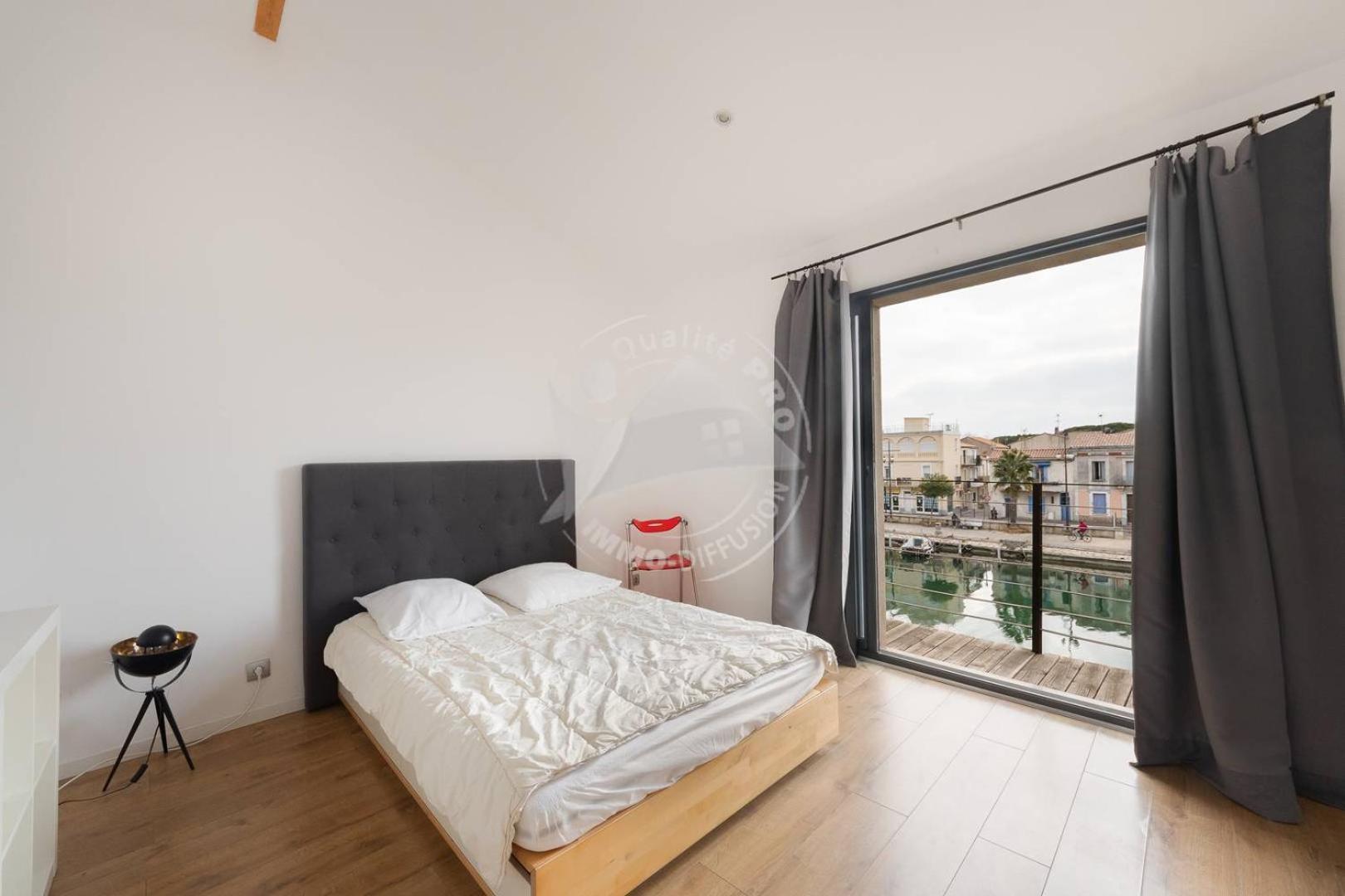 As13871 - P2 En Duplex Au Centre Ville Avec Magnifique Vue Le Grau-du-Roi Kültér fotó